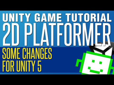 Some Changes for Unity 5 - Unity 2D Platformer Tutorial