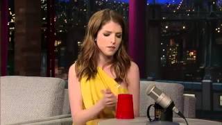 The Cup Song (You&#39;re Gonna Miss Me) by Anna Kendrick on David Letterman