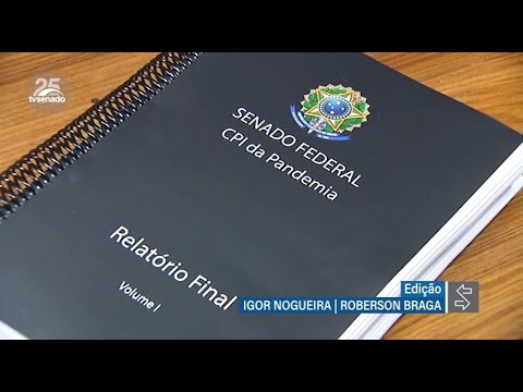 Senadores definem como será votação do relatório final da CPI da Pandemia