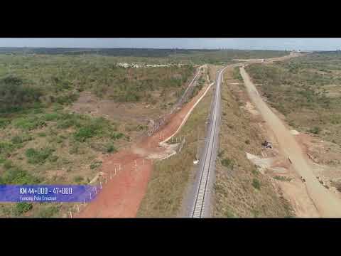 DSM July 2021 Progress Video Standard Gauge Railway Line From Dar Es Salaam to Morogoro