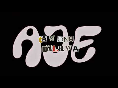Tayong dalawa AJE [Official audio]