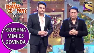 Krushna Mimics Govinda Effortlessly  The Drama Com