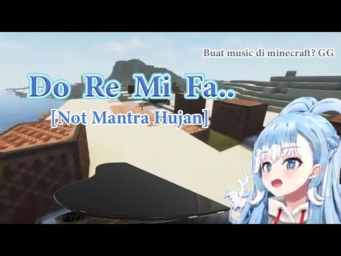 Vituchan -  WOW Kobo's musical talents are applied in Minecraft |  Kobo Kanaeru