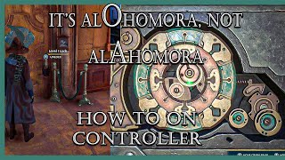 How to Use Alohomora Spell on Controller. Hogwarts Legacy