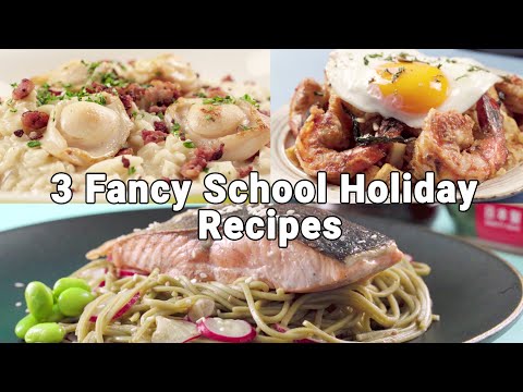 How To Make these 3 Fancy School Holiday Singaporean-inspired Recipes!