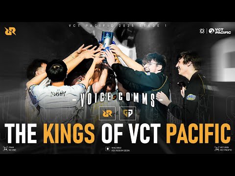 THE PACIFIC KINGS – GRAND FINAL VOICE COMMS | RRQ VS GENG | VCT Pacific Stage 1 2025
