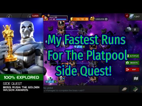 Best/Easiest Runs On The Platinumpool Event! (5 minutes) | Marvel Contest Of Champions