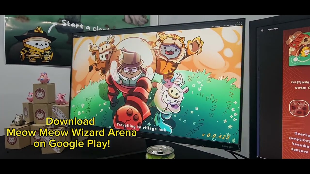 Meow Meow Wizard Arena - rAge 2023 Home_Coded Interview