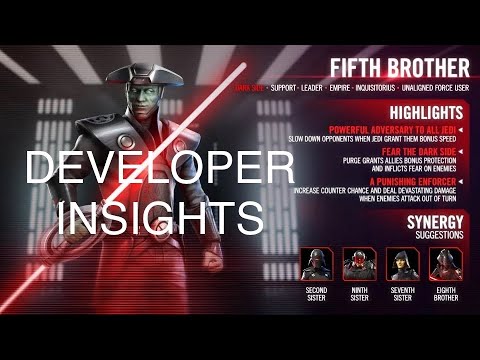 *NEW* Character Inbound: Fifth Brother! | Round Out the Inquisitorius Faction| Developer Insights
