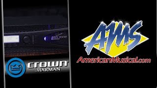 Video thumbnail for Crown XLS1002 Overview - Crown XLS1002 DriveCore 2 Power Amplifier by American Musical Supply