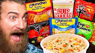 What's The Best Instant Ramen Noodle? (Taste Test)