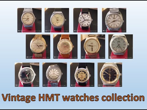 Vintage HMT watches collection