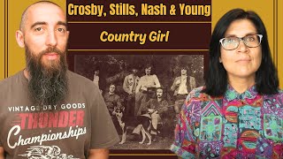 Crosby, Stills, Nash &amp; Young - Country Girl (REACTION) with my wife