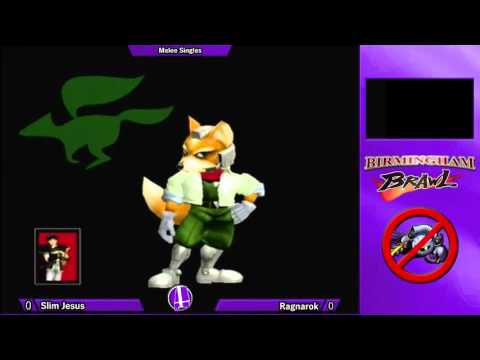 Birmingham Brawl 6 Melee Singles - Slim Jesus (Marth) vs. Ragnarock (Fox)