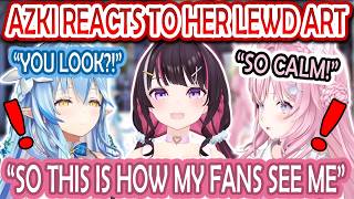 Lamy & Koyori Tease AZKi As She Admits How She Reacts to Her Spicy Fan Art