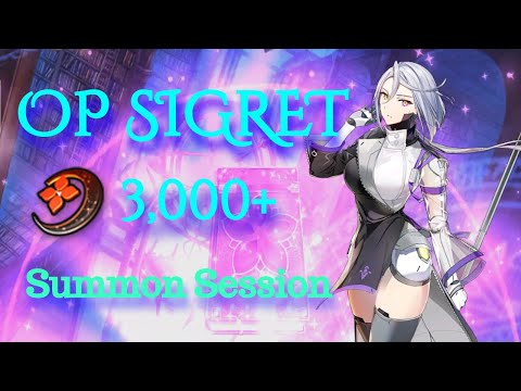 [E7] Operator Sigret Summons!! 3,000+ Mystics!! Can I get her?!