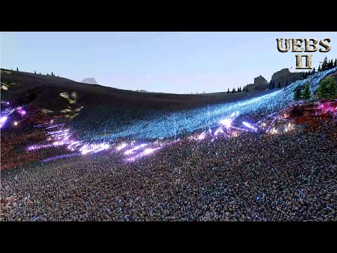 500,000 TESLA vs 2,500,000 LASER KNIGHTS | Ultimate Epic Battle Simulator 2 | UEBS 2