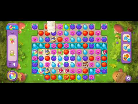 Gardenscapes Level 164 [Super Hard Level]
