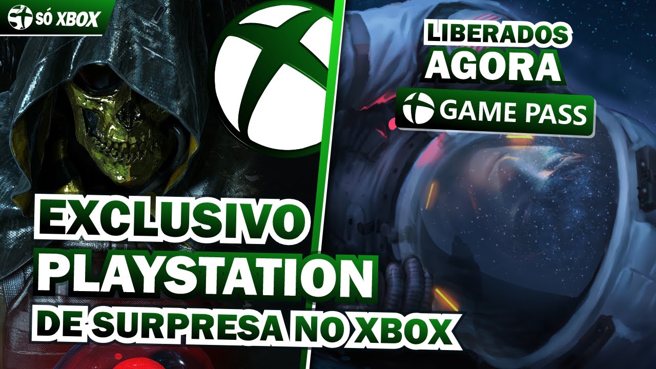 URGENTE! GRANDE EXCLUSIVO PLAYSTATION chegou no XBOX de SURPRESA e jogos LIBERADOS com XBOX GAME PAS
