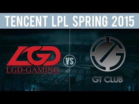 LGD vs GT, Game 1 - League Of Legends LPL Spring 2015