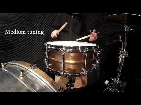 Steeldrum "New Classic" Brass 14x6 test