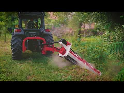 Trincia laterale BCM 220 GIEMME trinciatrice per la pulizia di bordi stradali