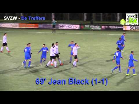 Doelpunten Bekerwedstrijd SVZW  - De Treffers (2-1)