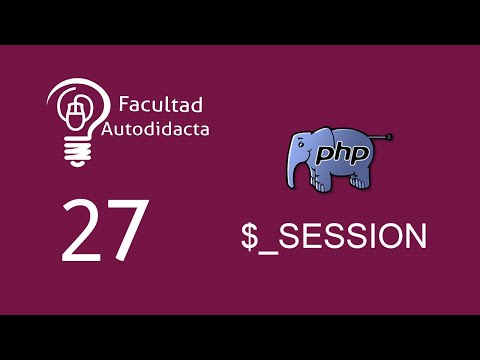 Uso de sesiones con PHP ($_SESSION)
