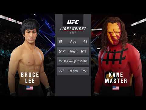 UFC 4 I Bruce Lee vs. Kane Master (EA Sports UFC 4)