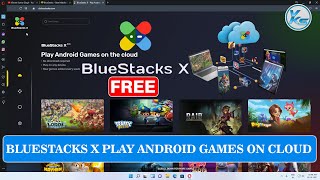 ✅ How To Use BlueStacks X Cloud based Android Gaming | Bluestacks X Cl