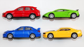 Learning Colors with Street Vehicles - Learn Colours Cars & Trucks, Hot Wheels, Matchbox, Tomica