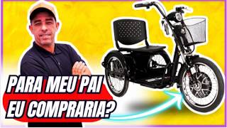 MELHOR/ Triciclo Elétrico Duos Fox Com Ré 800w Triciclo Eletrico para Idosos⚡️