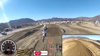 preview picture of video 'Pala MLK Day Vet Track Championship, Open Beginner, Moto #1'