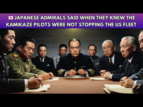What Japanese Admirals Said When They Knew The Kamikaze Pilots Were Not Stopping The US Fleet