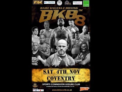 STANLEE WILSON VS ASHLEY GIBSON BKB8 BARE KNUCKLE FIGHT