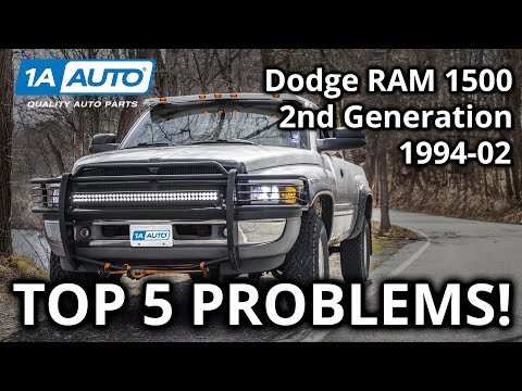 Top 5 Problems Dodge Ram Truck 2nd Generation 1994-02