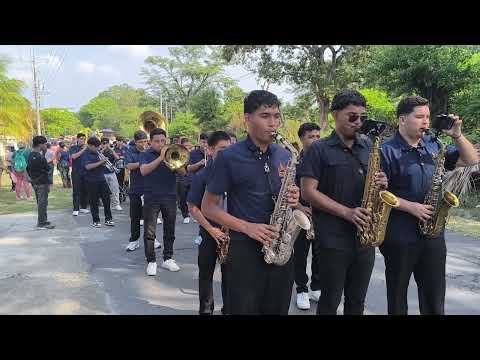 Pura uva mami! Banda Musical San Pedro Nonualco en Cantón Santa Teresa, Santiago Nonualco