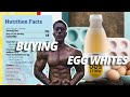 BUYING 5 LITERS OF EGG WHITES | 8 WEEKS OUT