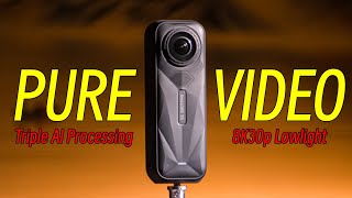 PureVideo Mode review on Insta360 X5 , the Magical Trick behind the scene