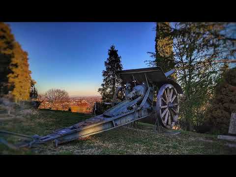 Montello: monumento a Baracca e ossario di Nervesa
