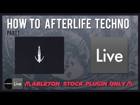 How To Make Afterlife Melodic Techno Part 1 (Sound Design, Composition)