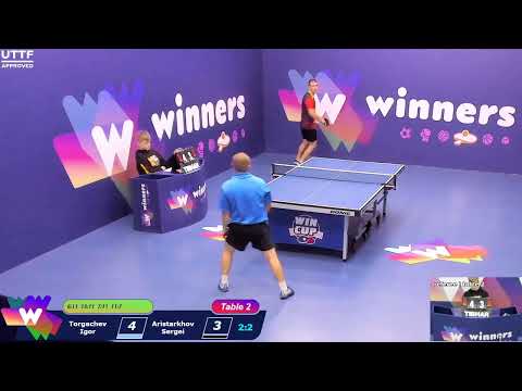 WINners CUP table 2  24.09  Torgachev Igor - Aristarkhov Sergei  22:00