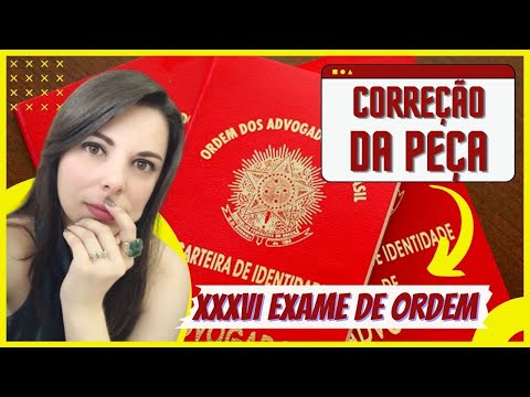 Correção da peça do exame 36 | Mandado de Segurança