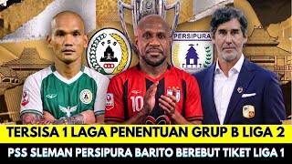 Download lagu FINAL COUNT OF GROUP B LEAGUE 2: SCENARIO OF PSS SLEMAN PERSIPURA BARITO PUTERA WINNING LEAGUE 1 ... mp3