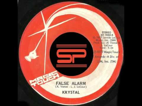 MODERN SOUL 45t - KRYSTAL - False Alarm - 1977 Magic Touch