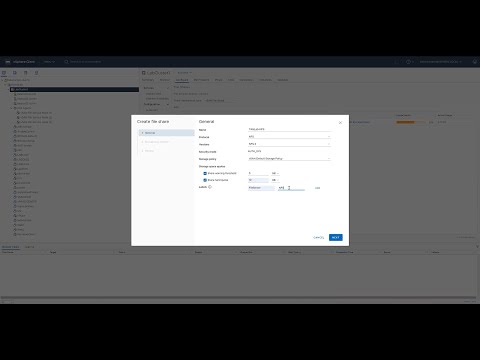 TAM Lab 087 - Setup and Use vSAN File Services