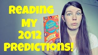 Reading My 2012 Predictions | Kate's Adventures