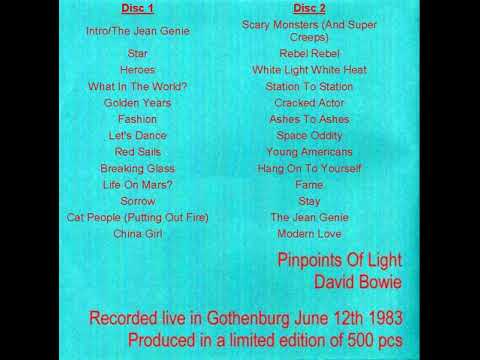 David Bowie Gothenburg june 12 1983 ( audio )