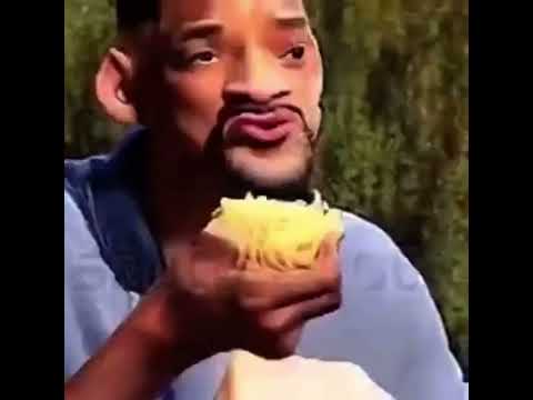 Will Smith eating spaghetti Ai Generated