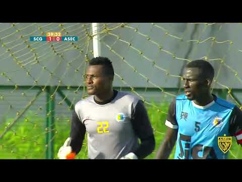 Ligue 1 J4   SC Gagnoa 1 - 0 ASEC  (saison 2018-2019)